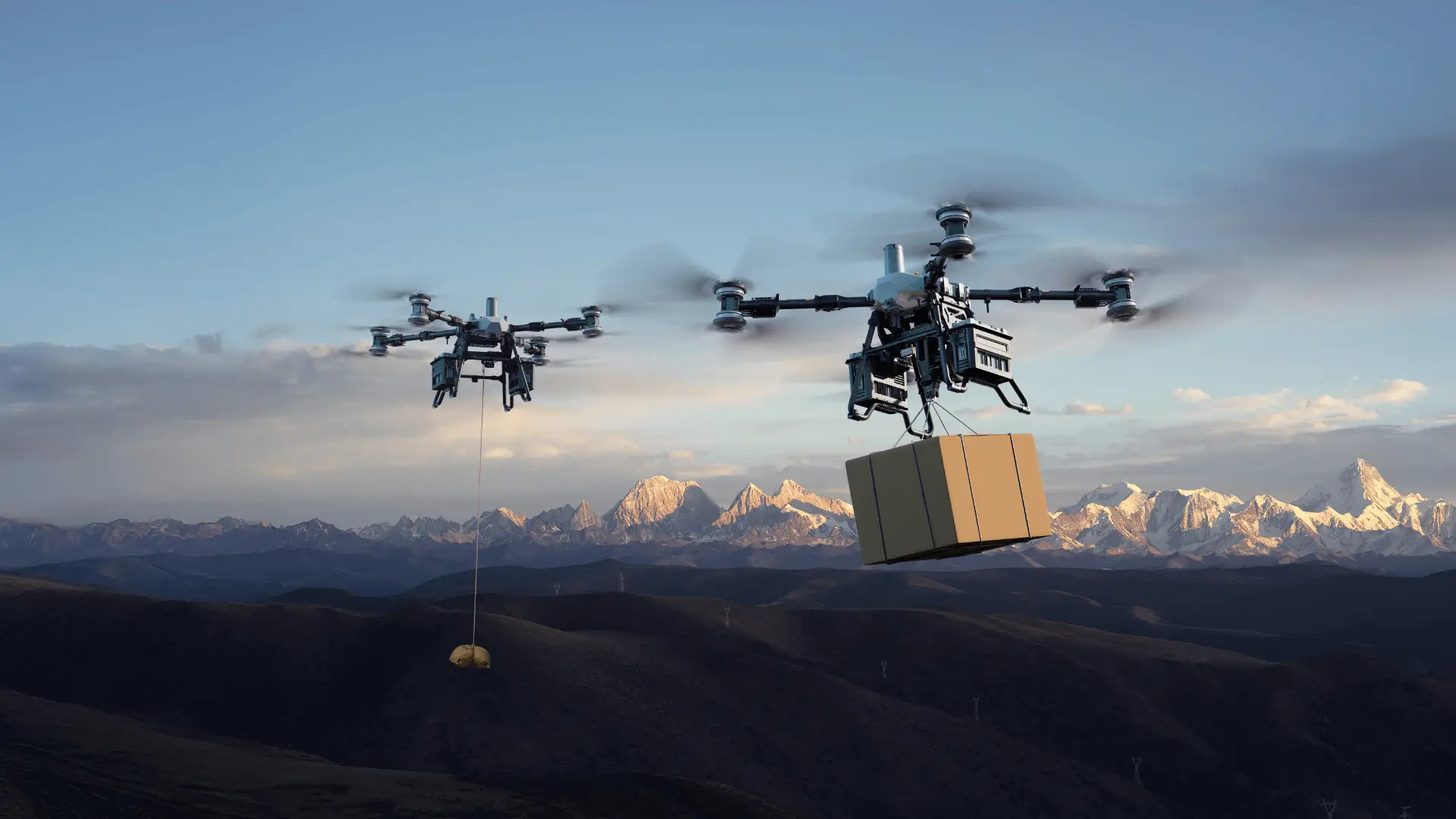 DJI FlyCart 100: Drone de Carga com 80kg de Capacidade