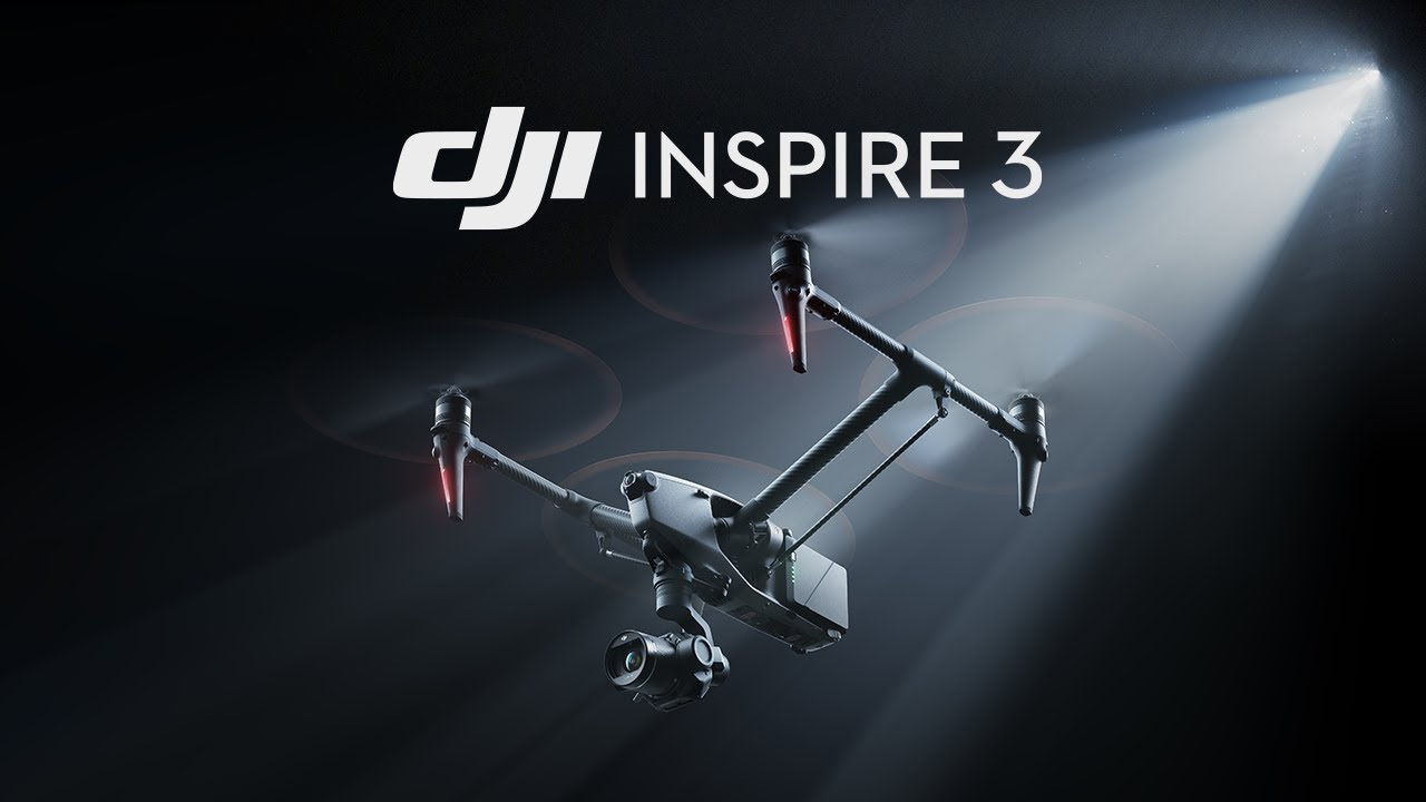 DJI Inspire 3: Aprovado pela Netflix para Filmagens 8K