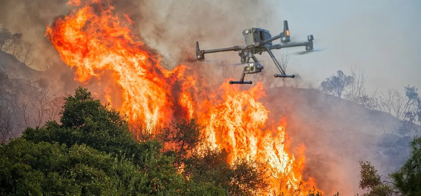 Drones no Combate a Incêndios Florestais Drones no Combate a Incêndios Florestais