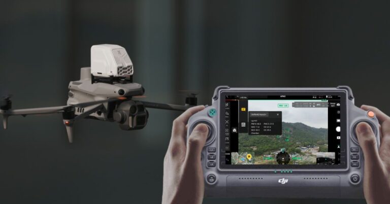 Drones DJI na Detecção de Gases